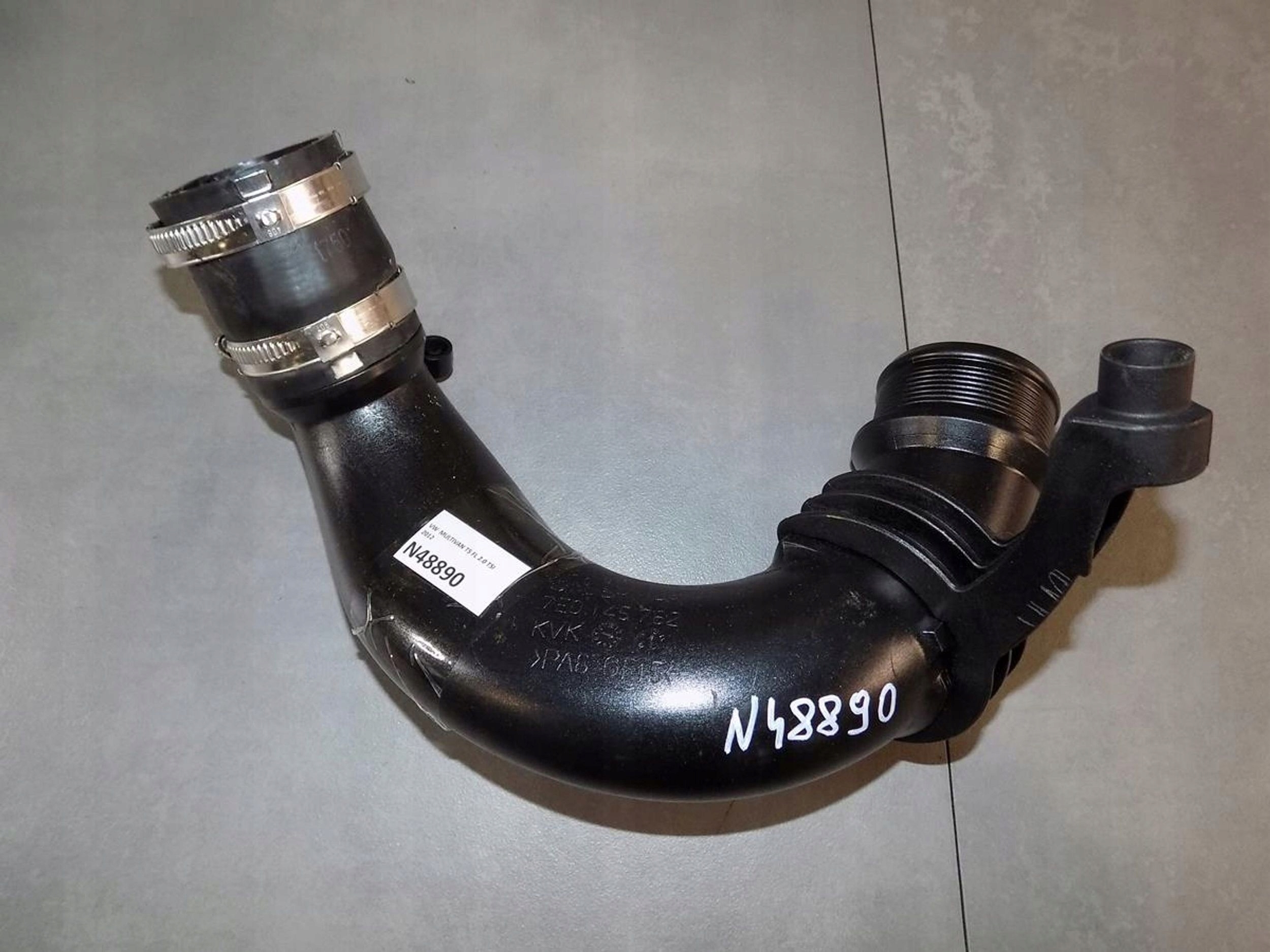 VW T5 LIFT prijenos cijev interkulera 7E0145762