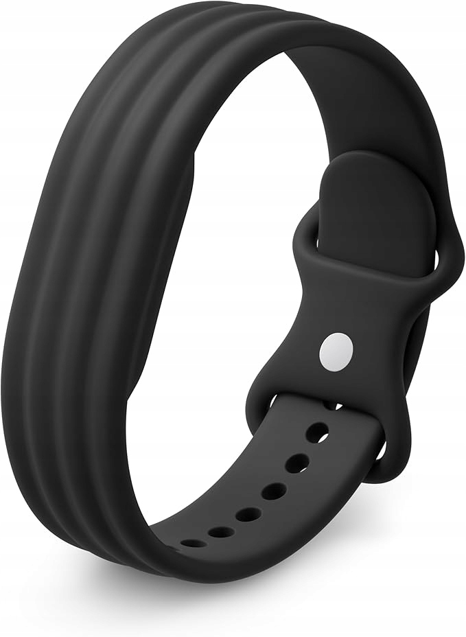 Pasek do Google Fitbit Air Smartband Czarny Obsidian Rozmiar L