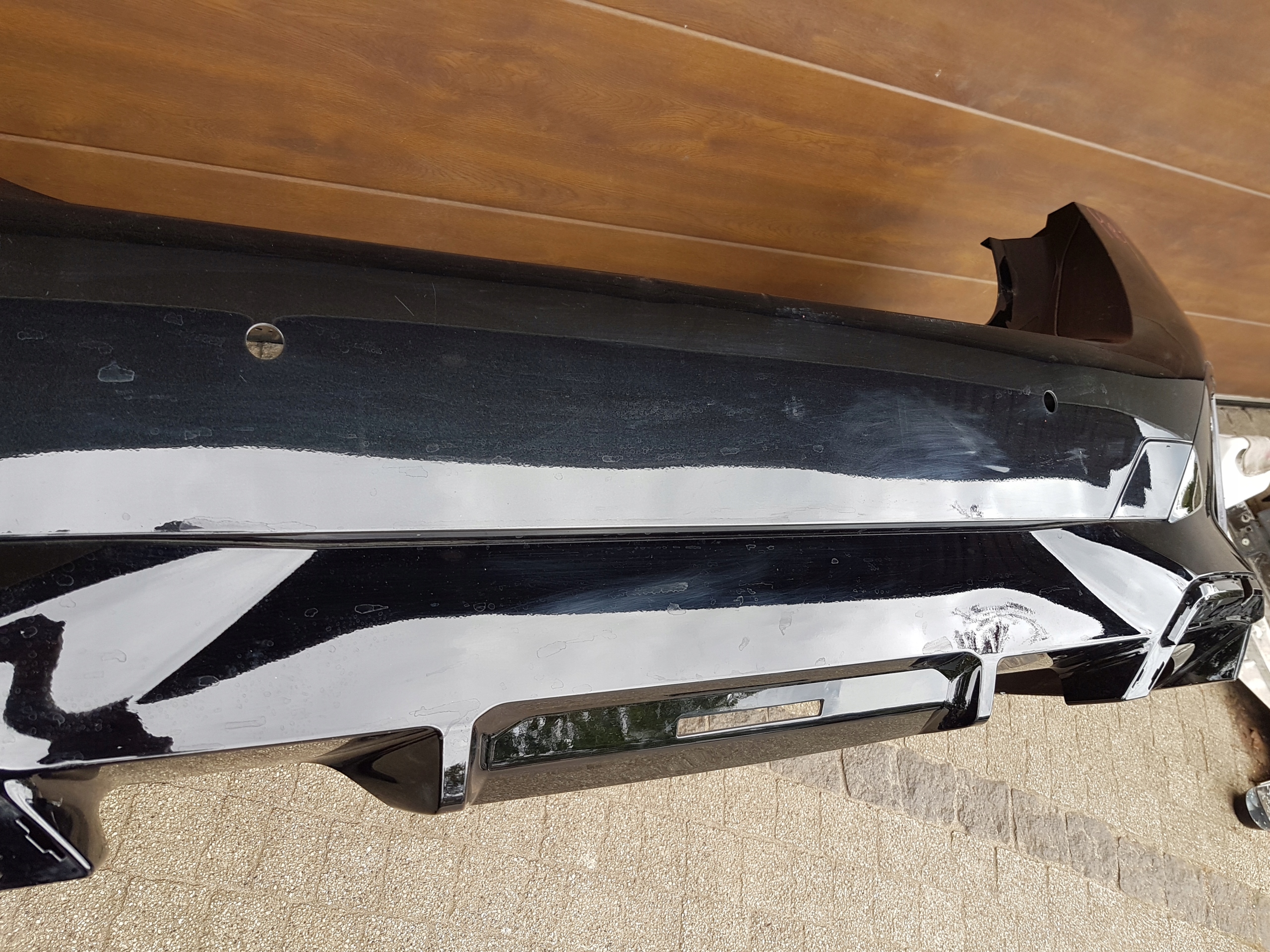 bumper rear BMW 5 G60 m-packet