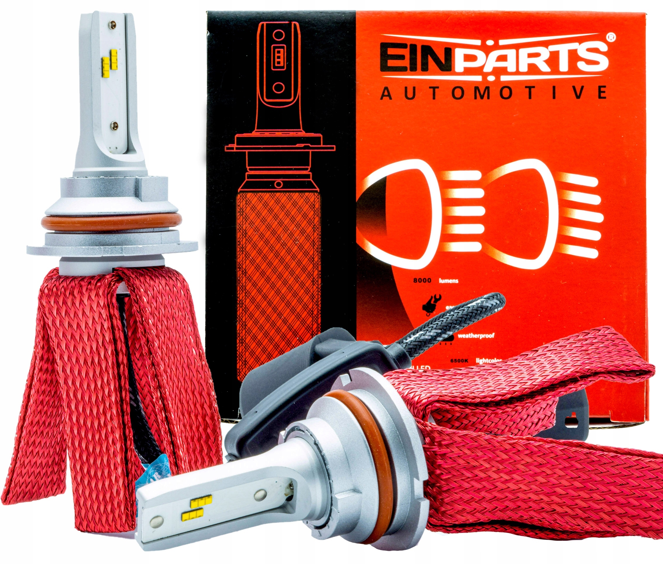 Žiarovky Einparts HB5 9007 Led 12/24V Canbus 4300K