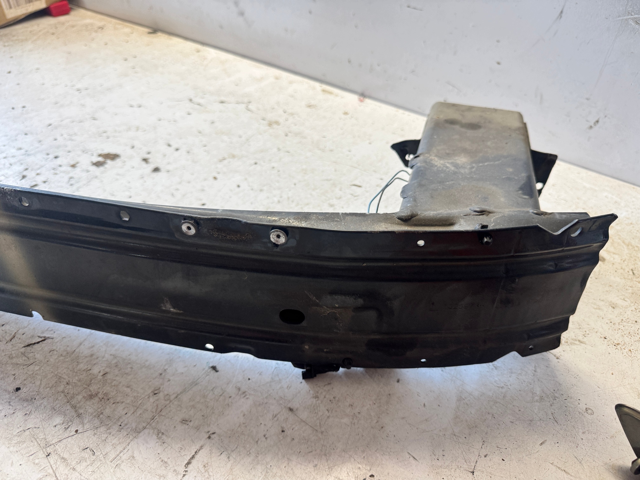 OPEL ASTRA J sider pillar of a bumper front below front bumper black