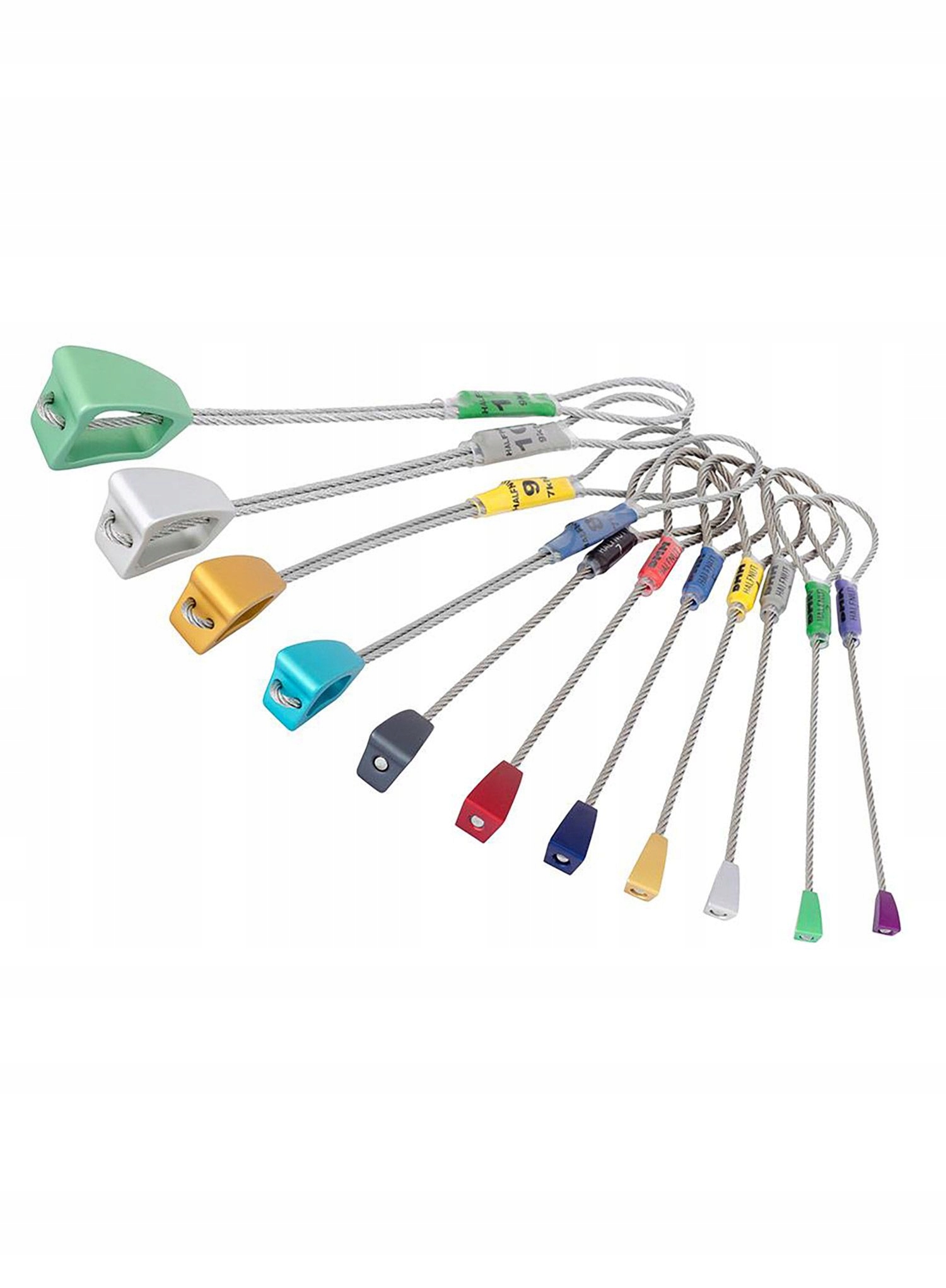 Lezecké kosti DMM Halfnut Set 1-11 assorted