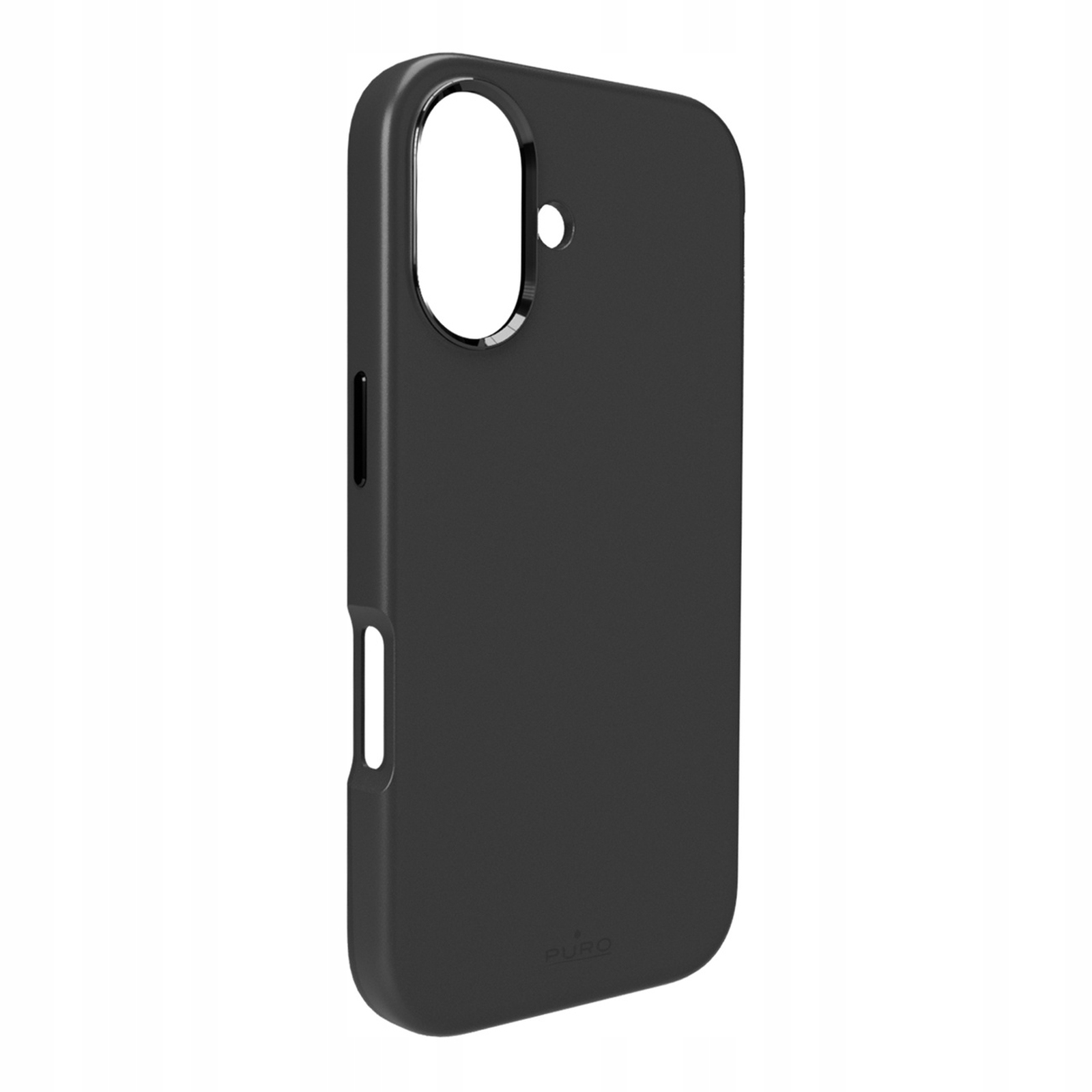 Silikónové puzdro pre iPhone 16 Plus Icon Mag Pro MagSafe čierne