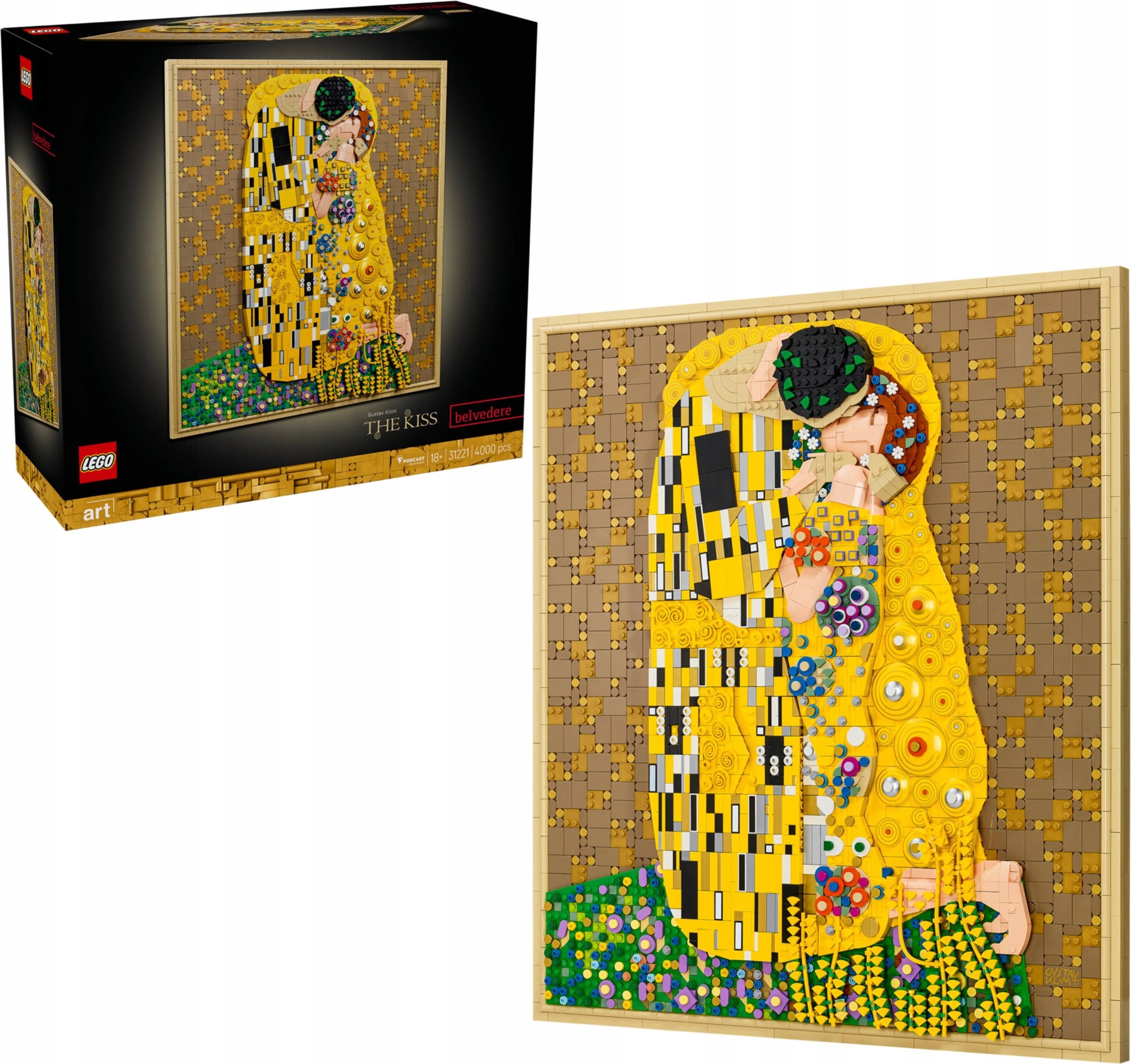 Lego Art 31221 Gustav Klimt Pocałunek