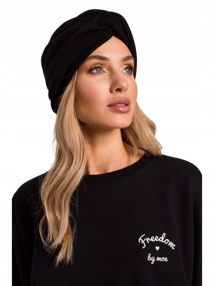 

Eu Uni M601 Czapka Typu Turban - czarna Eu Uni