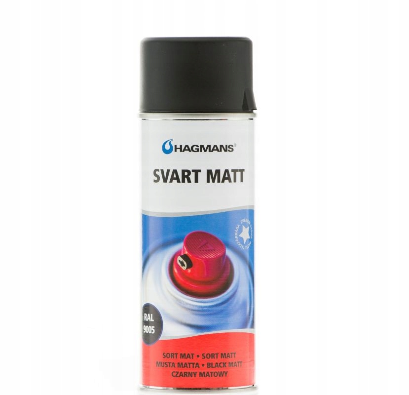 

Lakier Spray Akrylowy Ral 9005 Czarny Pół Mat
