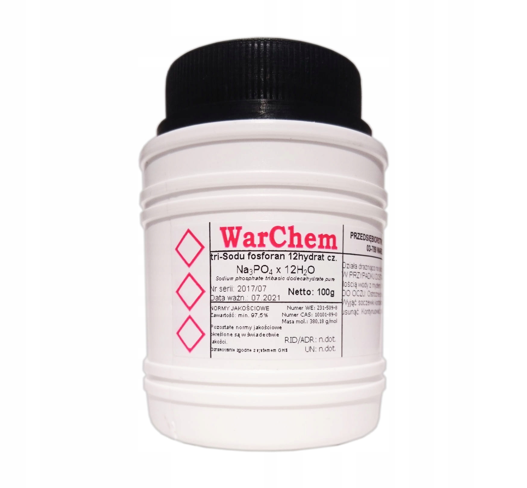 

Fosforan Sodu Iii-zas. 12hydrat 100g [55374]