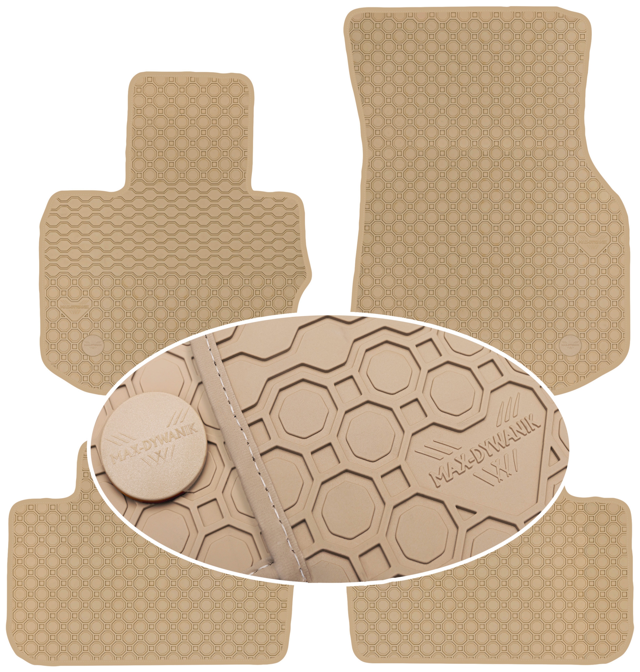 Bmw X4 G02 2018 Béžové koberčeky