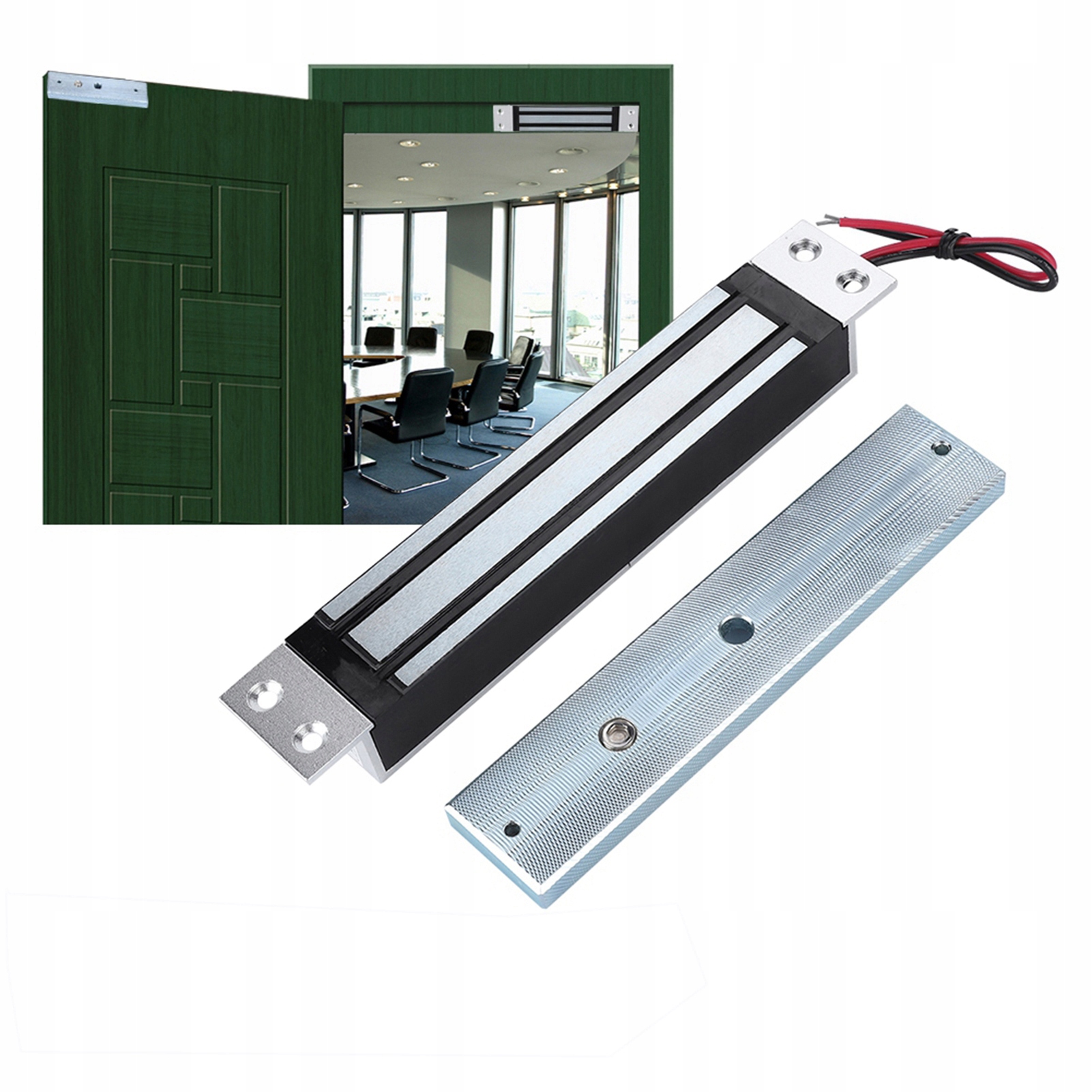 Zwora Elektromagnetyczna 280KG DC12V Drzwi Zamek Magnetyczny