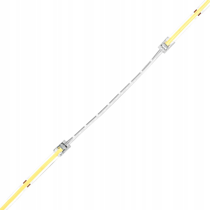 ZŁĄCZKA DO TAŚM LED COB 8mm IP20 ŁĄCZENIOWA KĄTOWA Z PRZEWODEM Stan opakowania brak opakowania