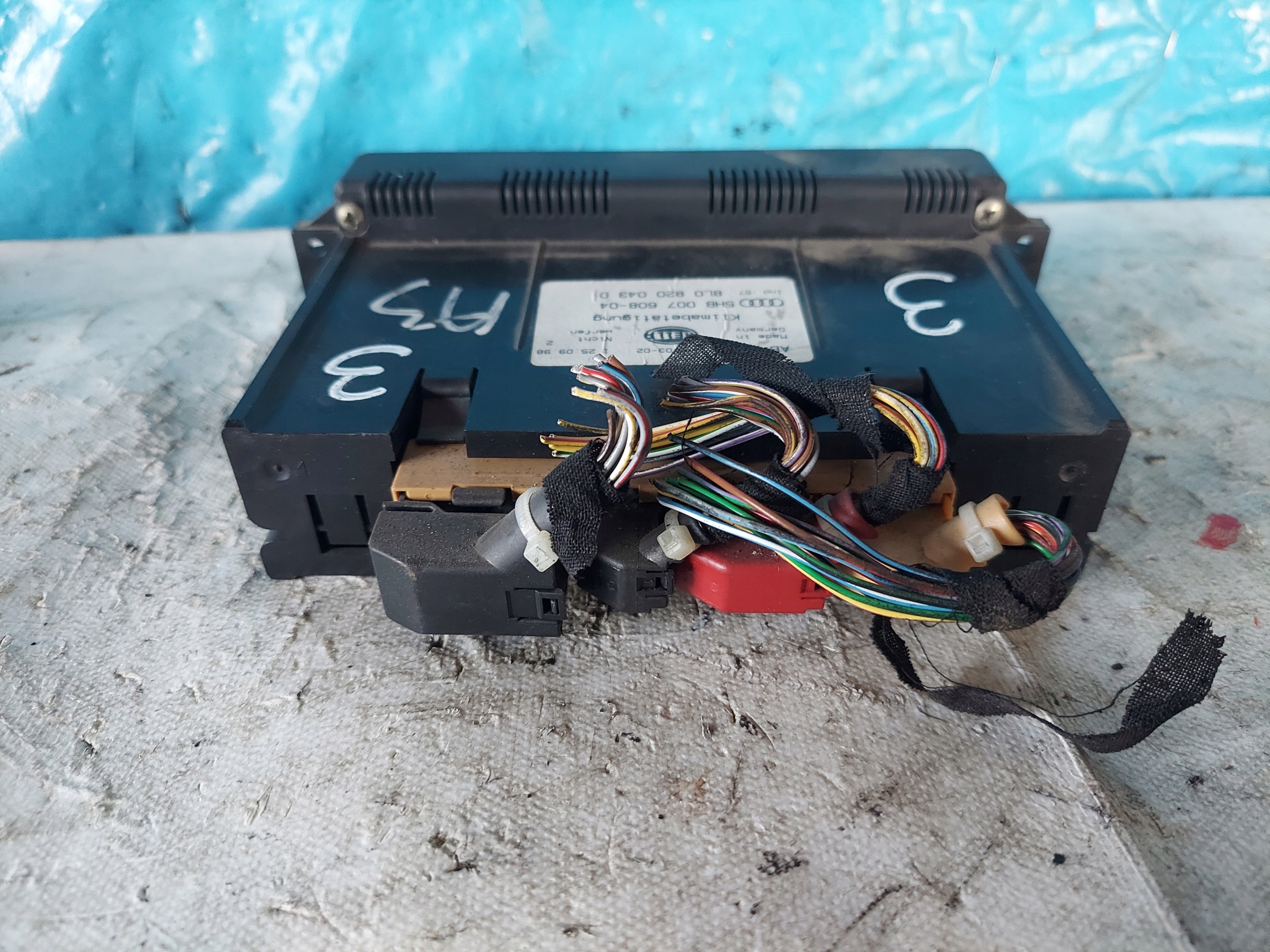PANEL KLIMY AUDI A3 8L A4 B5 8L0820043D