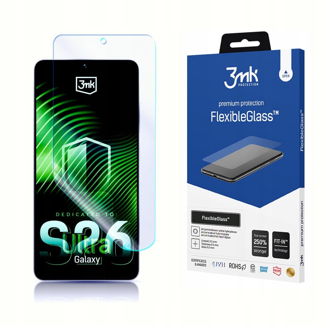 Szkło nietłukące się do Samsung Galaxy S26 Ultra 3mk FlexibleGlass