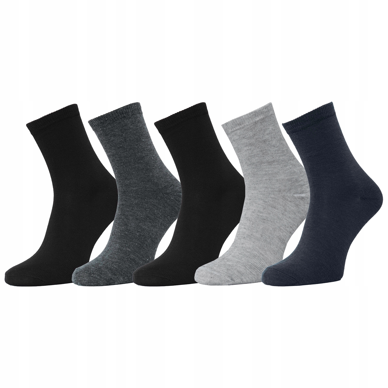 5 Par Skarpety Skarpetki Bawełniane rozmiar 40-43