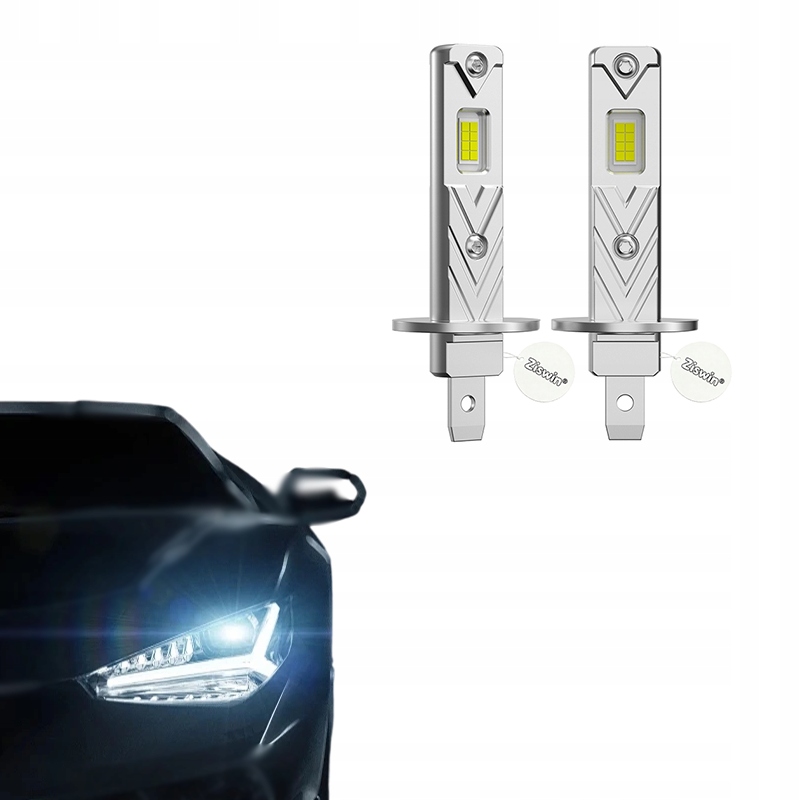 Żarówki Samochodowe Led H1 12V Mocne 10000LM 6000K 2 szt.