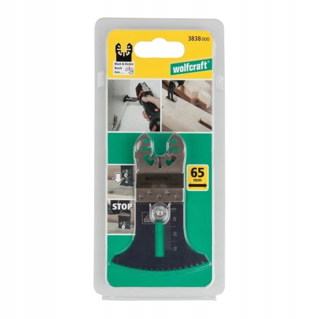 Brzeszczot Wolcraft HC5 65 mm z ogranicznikiem głę Marka Wolfcraft