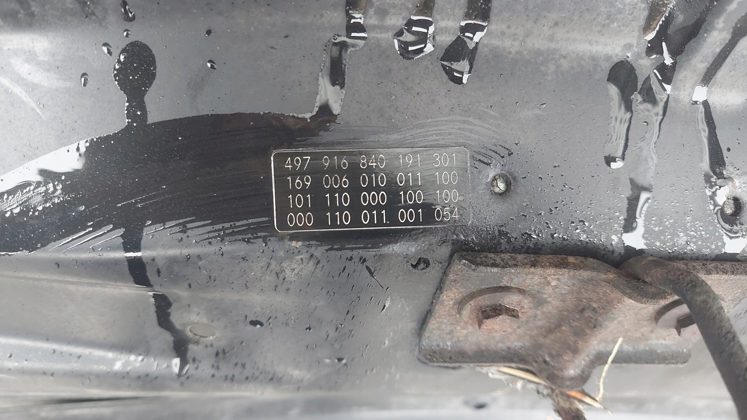 COFANO MERCEDES A-KLASA W169 04-12 LAK:191