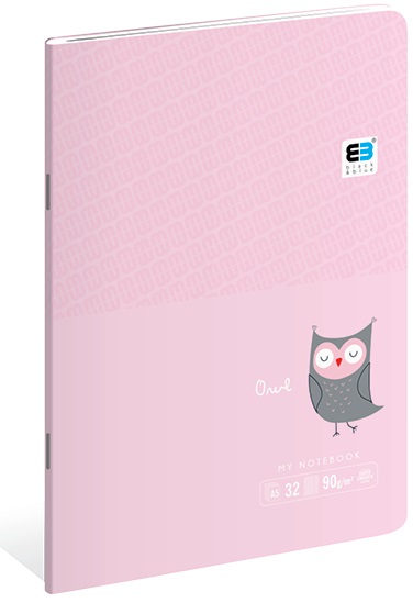 

Zeszyt A5/ 32# Kratka Interdruk Kids Pastel