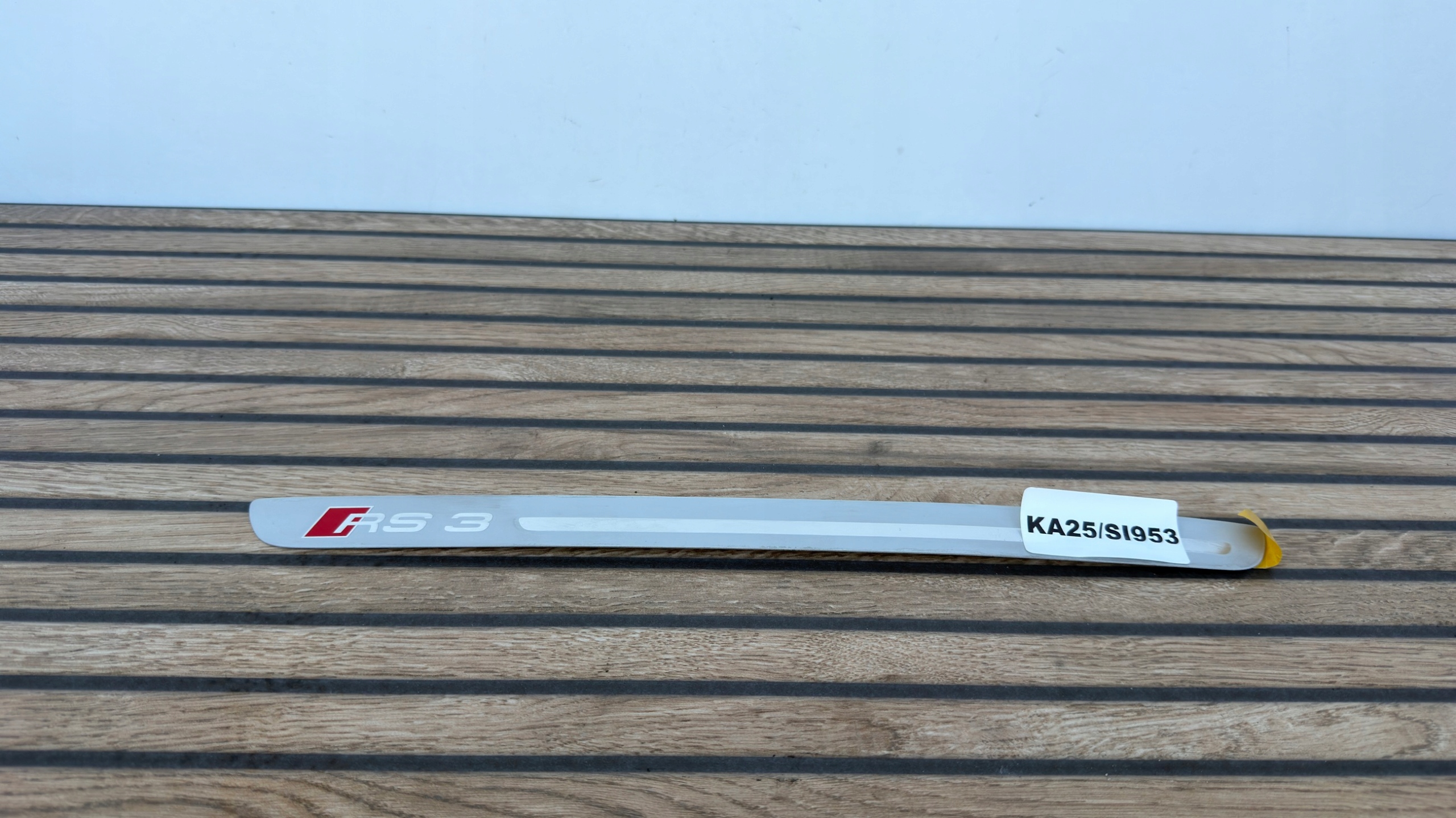 AUDI RS3 8V 8V4 right moulding threshold front cap CHROM KA25/SI953