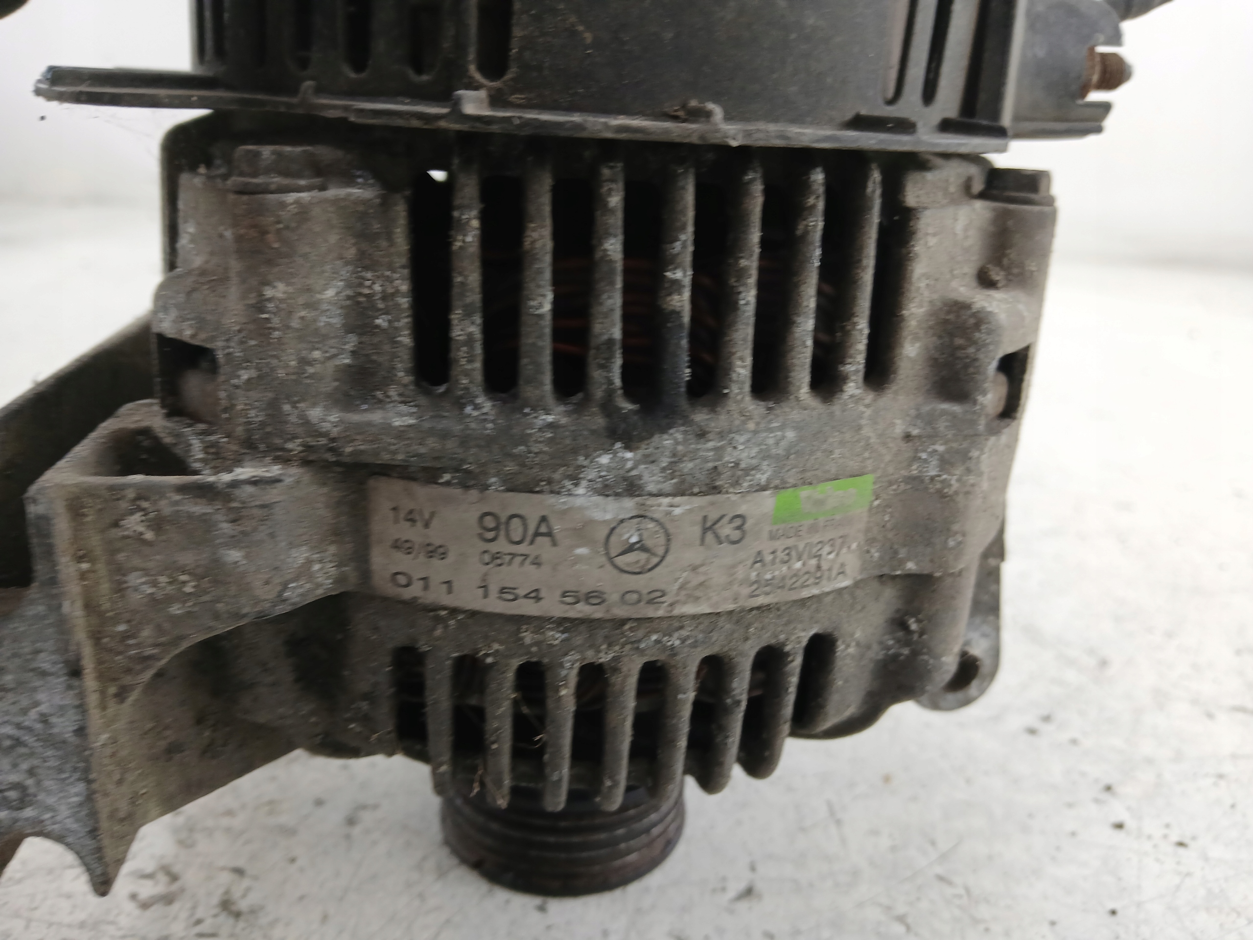 MERCEDES W168 1.4 ALTERNATOR A0121544502 90A