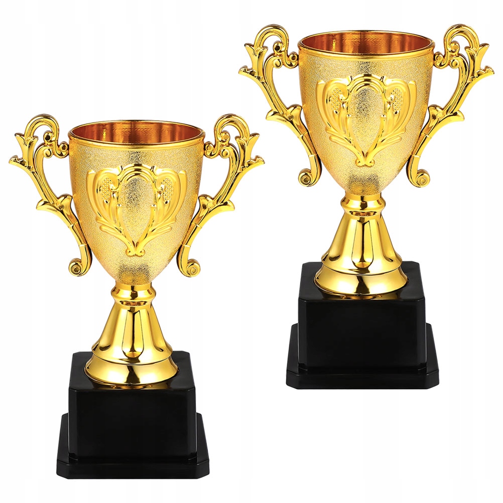 2 Szt. Repliki Trofeum Plastikowe Dla Dzieci Na Nagrody I Zabawy