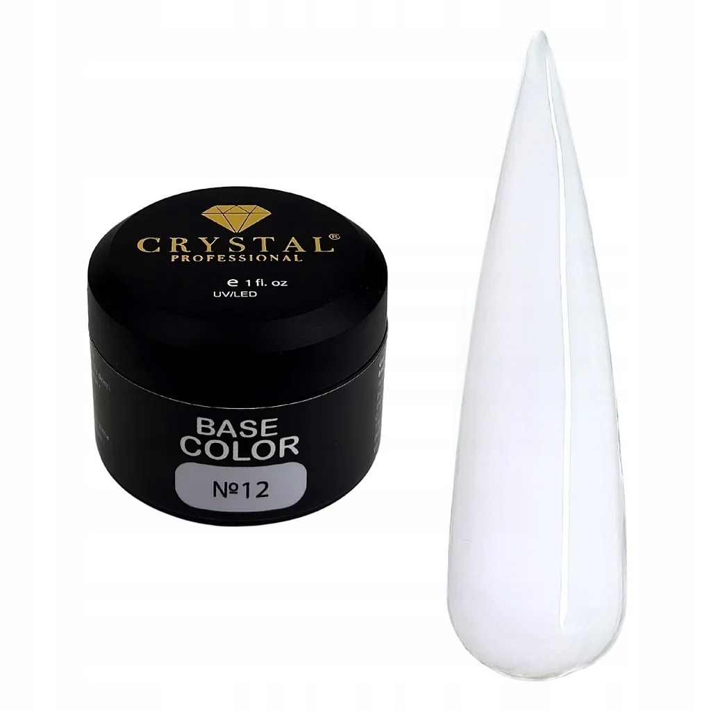 Base Color #12 Crystal Professional Baza Hybrydowa Kamuflująca