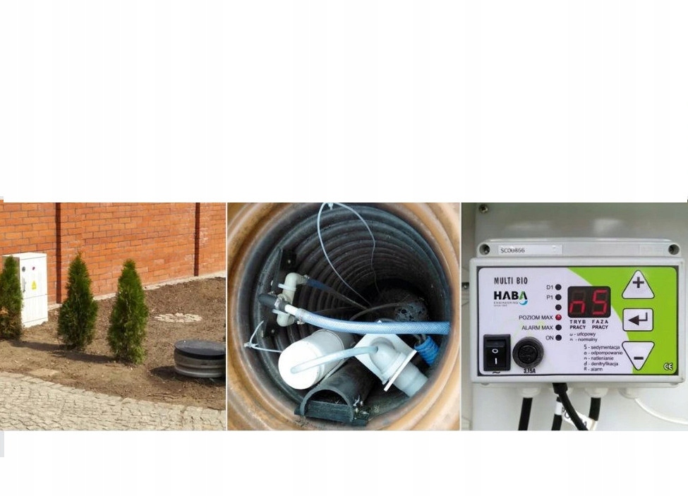 MODERNIZACJA SZAMBA OCZYSZCZALNIA BIOLOGICZNA Marka Haba