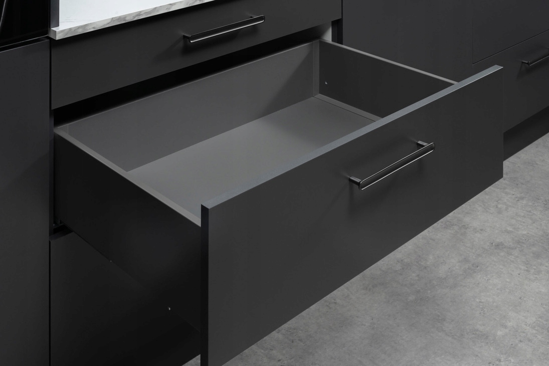 Šuplík Hafele Matrix S Slim 2.0 Vyšší H167 400 Antracit matná