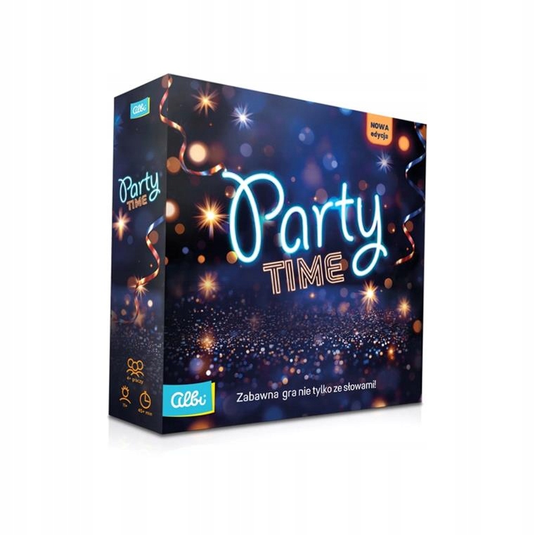 Albi Party Time Gra Planszowa Imprezowa Kreatywna Rodzinna Kalambury