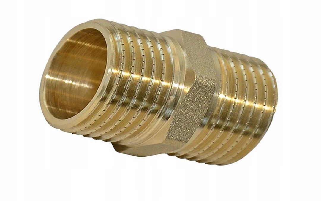 NYPEL MOSIĘŻNY DŁUGI ZŁĄCZKA 1 CAL L=45mm Typ kształtka