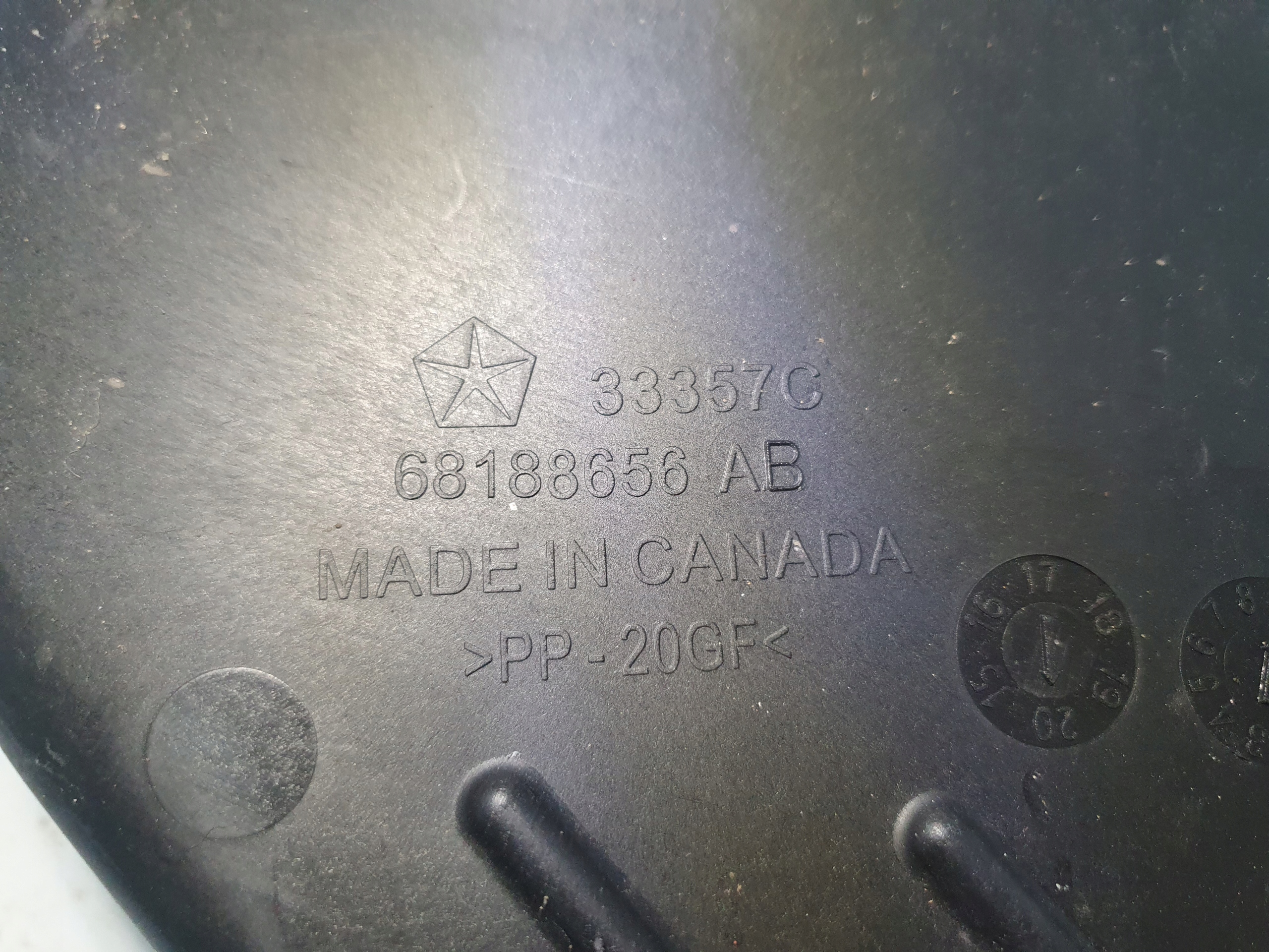 CHRYSLER PACIFICA II 16- 3.6 DOLOT filter luft 68188656AB