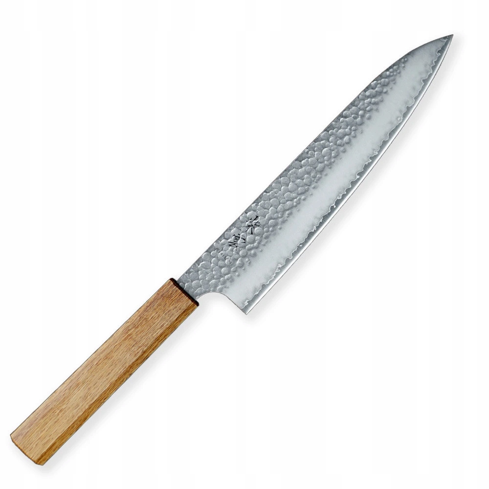 Nôž Gyuto/Chef 200 mm Kanetsugu Shiun VG-2, 3 layers, japonský Oak