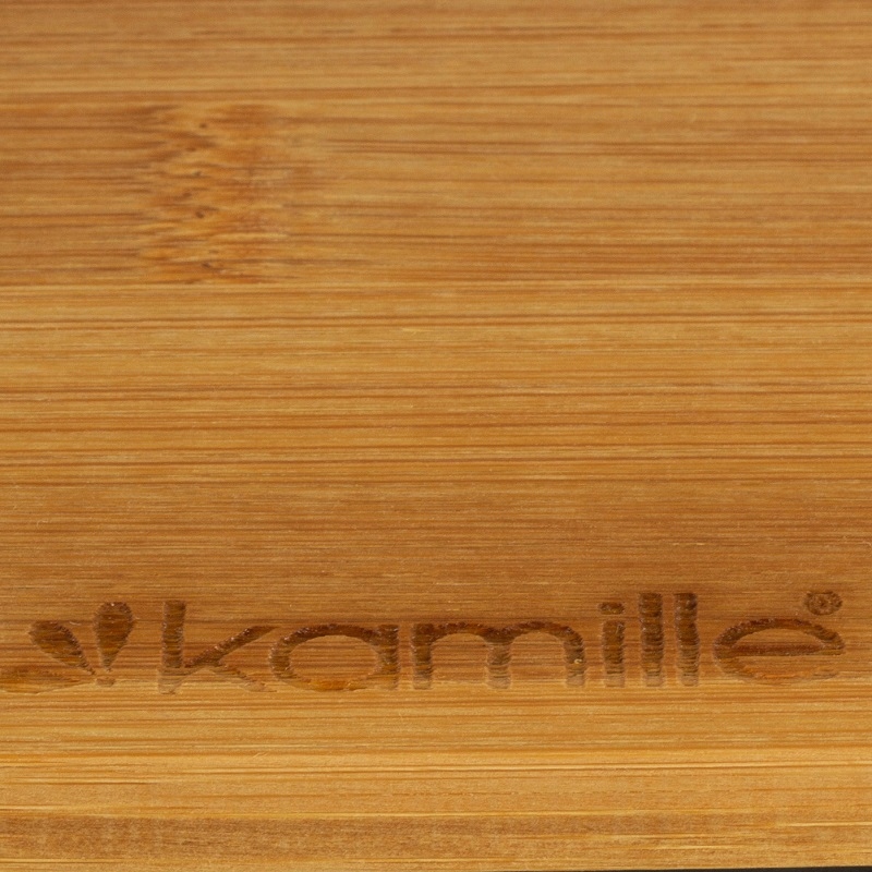 CHLEBAK POJEMNIK NA CHLEB PIECZYWO DESKA BAMBUSOWA KAMILLE Stan opakowania oryginalne