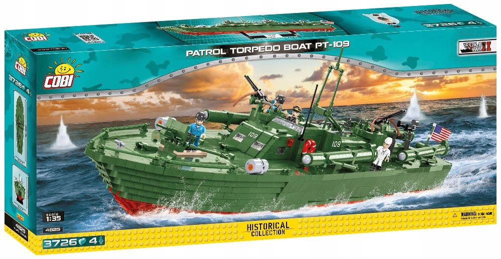 

Cobi 4825 Łódź Patrolowa Torpedo Boat PT-109