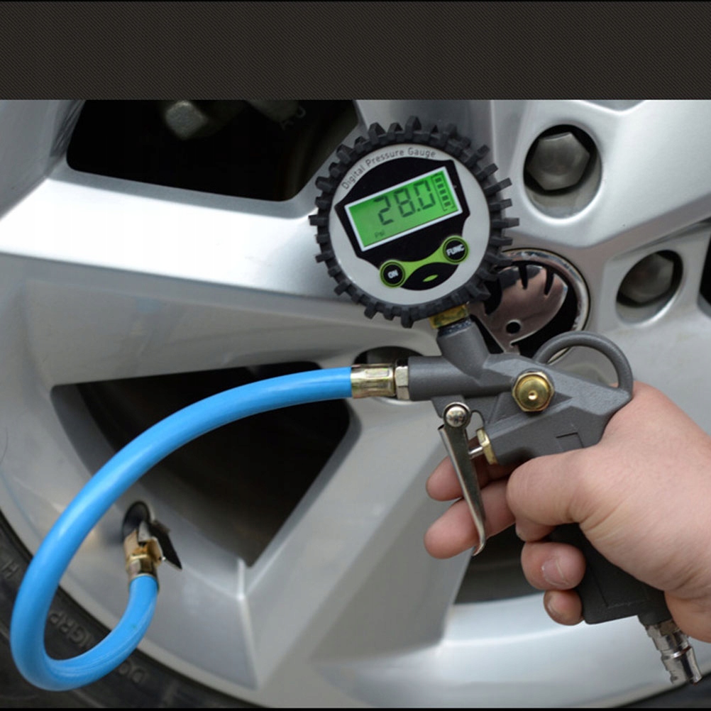 1PC Pompy sprężarki powietrza Koła Inflator Gage Marka inna