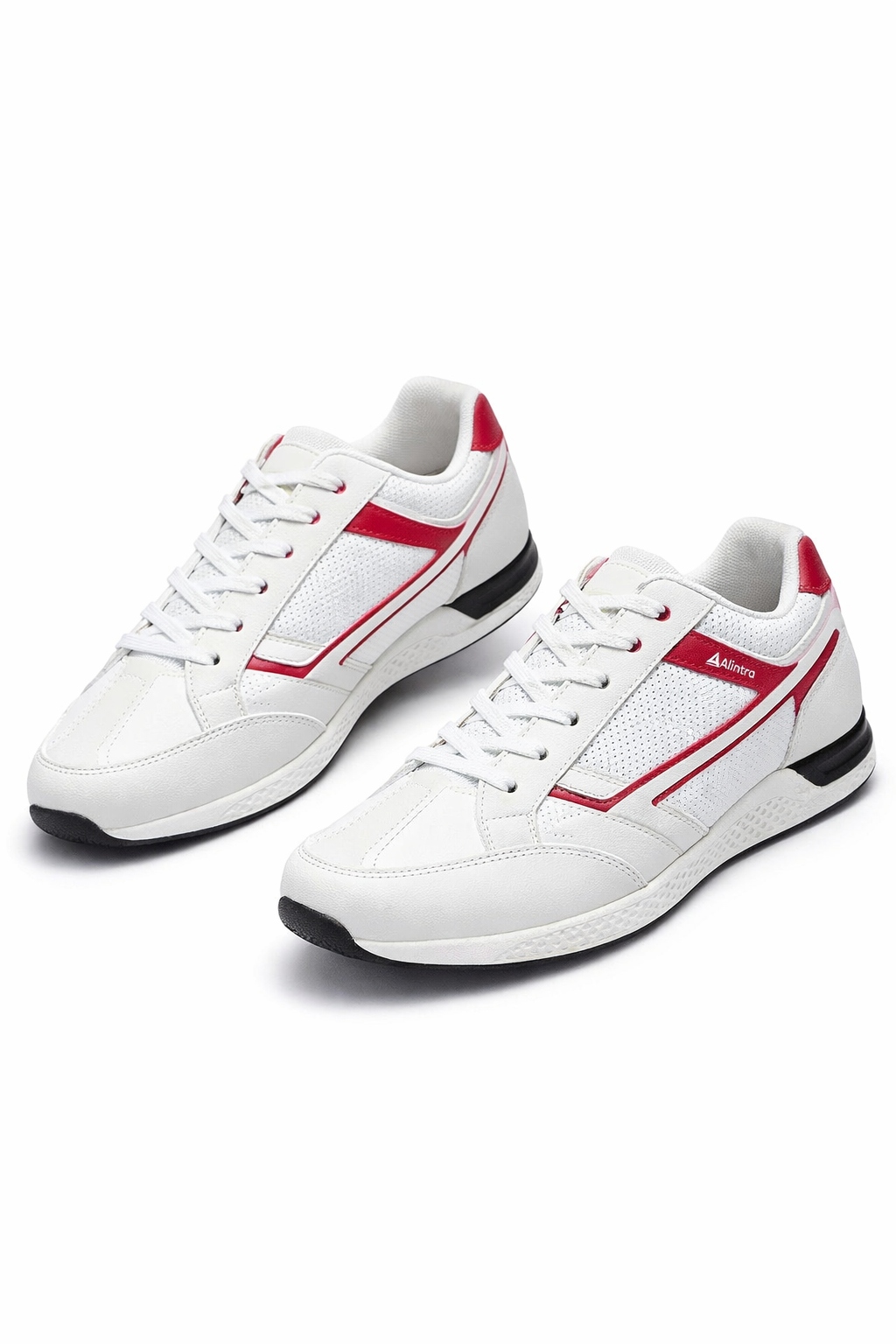 Armani Exchange Bílá Pánská Sportovní Obuv S Červenými Detaily 45 2I1K