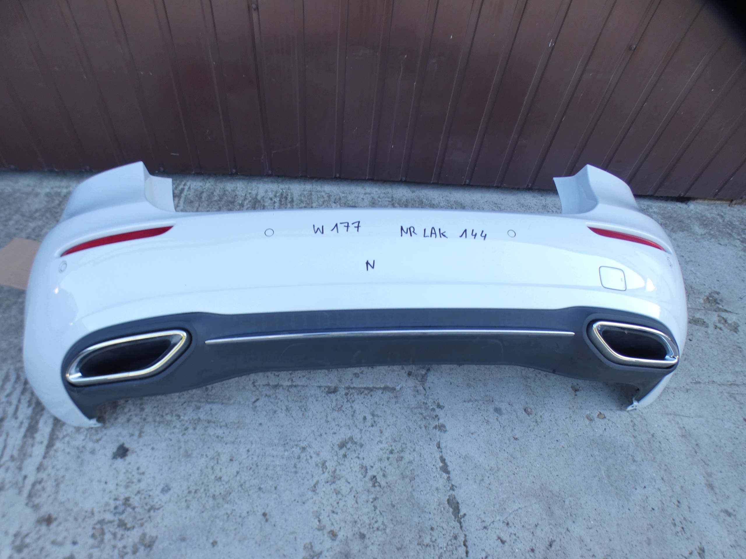 Mercedes A klasse W177 stoßstange heck hinten 144
