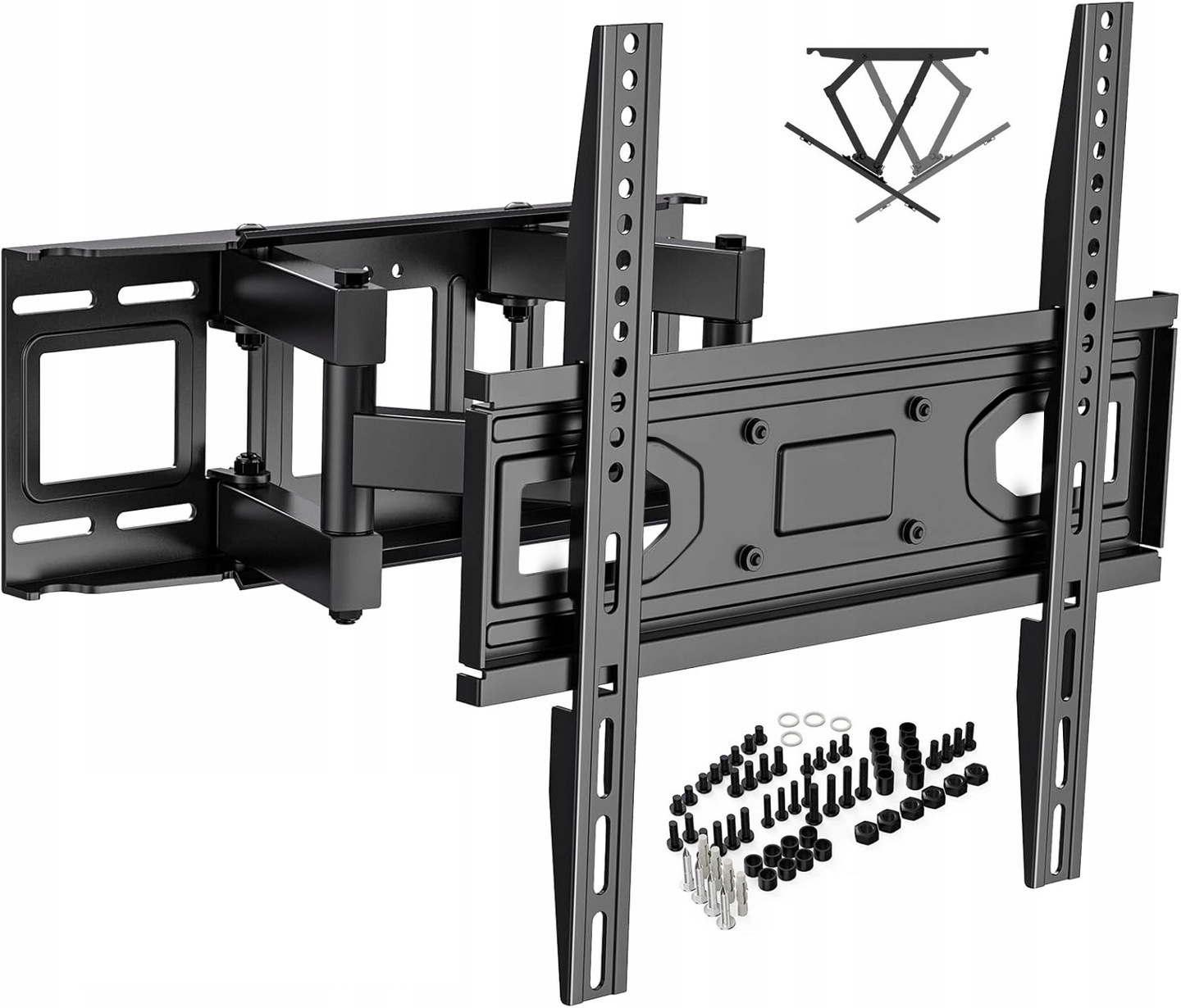 Certyfikowany Solidny Obrotowy Uchwyt do Telewizora Wieszak Tv 32"-80" Vesa