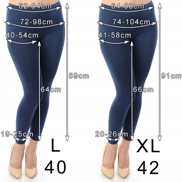 LEGGINSY GETRY LEGINSY KHAKI M 38 PRODUKT POLSKI Płeć kobieta