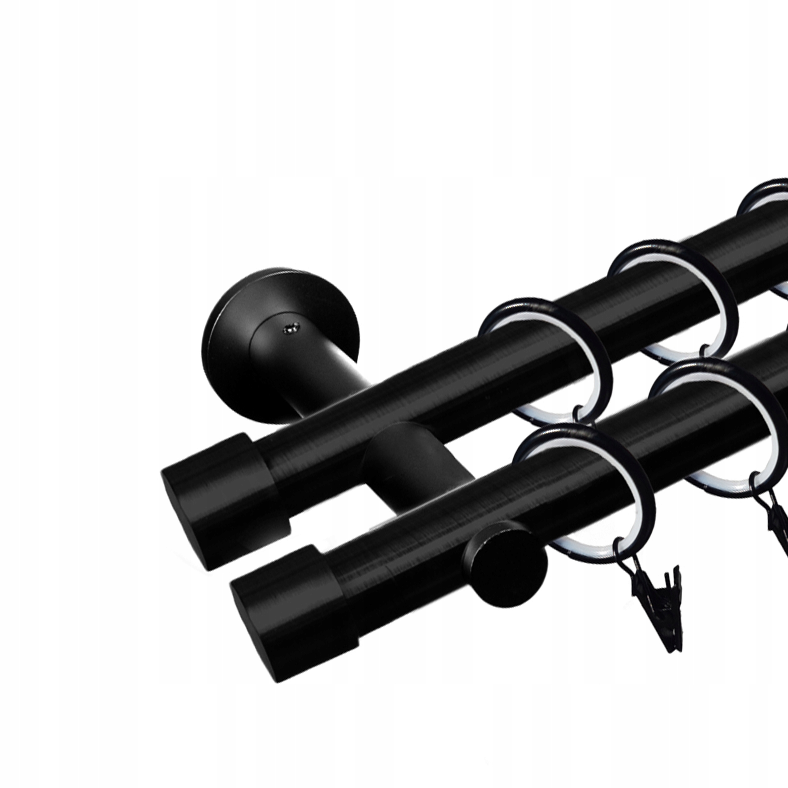 

Karnisz Metalowy Podwójny 19/19 mm 200 cm
