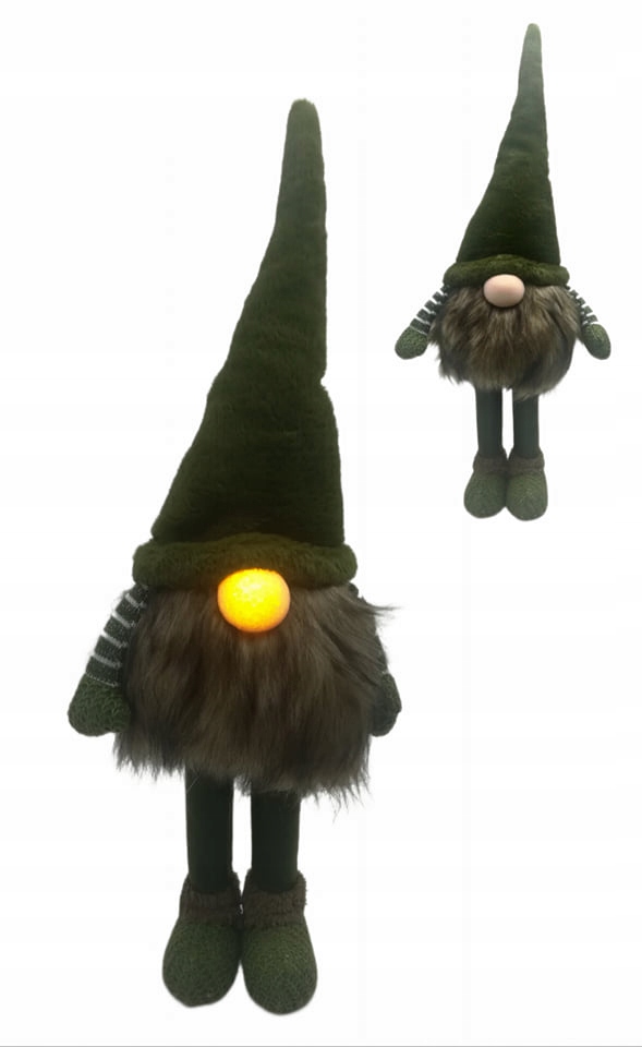 ŚWIECĄCY NOS SKRZAT KRASNAL XL BOŻE NARODZENIE LED