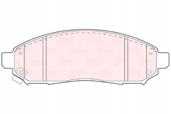 VALEO КОЛОДКИ ГАЛЬМІВНЕ VALEO1060eb326 37518 OE 5