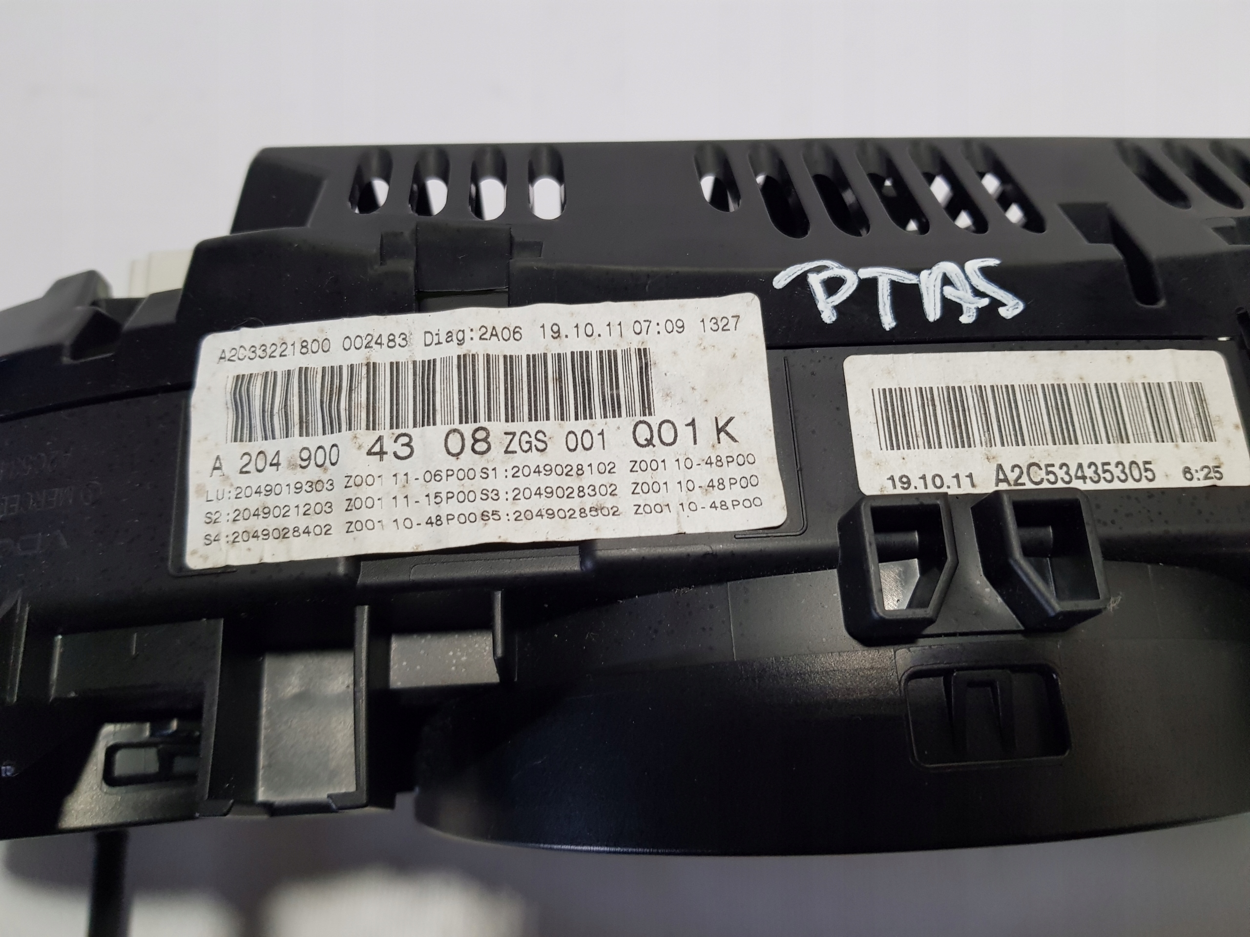dials dials MERCEDES W204 LIFT 2049004308