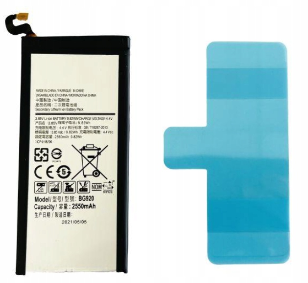 

Bateria do Samsung Galaxy S6 EB-BG920ABA 2550