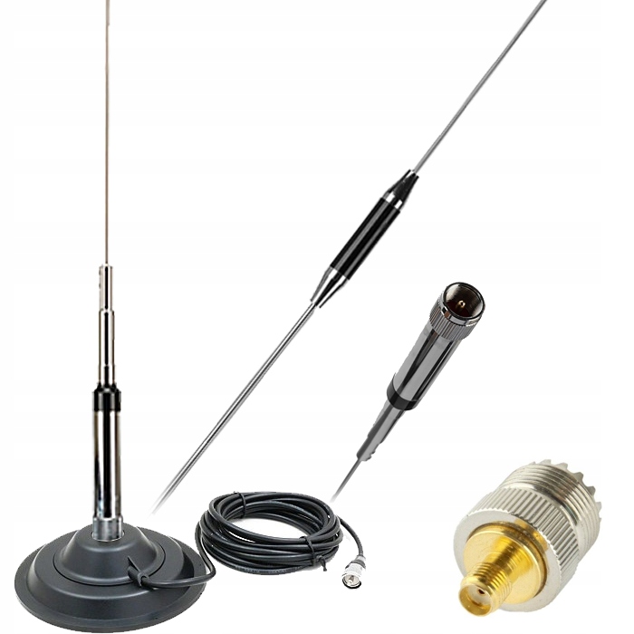 

Antena NR-770R 100cm Magnes Vhf/uhf Sma-f