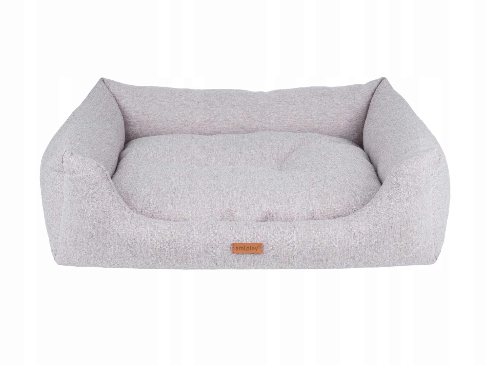 Amiplay Montana M 68x56x18 cm sofa beżowa legowisko psa