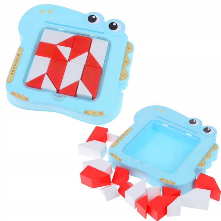 Układanka Logiczna 3D Klocki Edukacyjne Gra Puzzle 80 Zadań