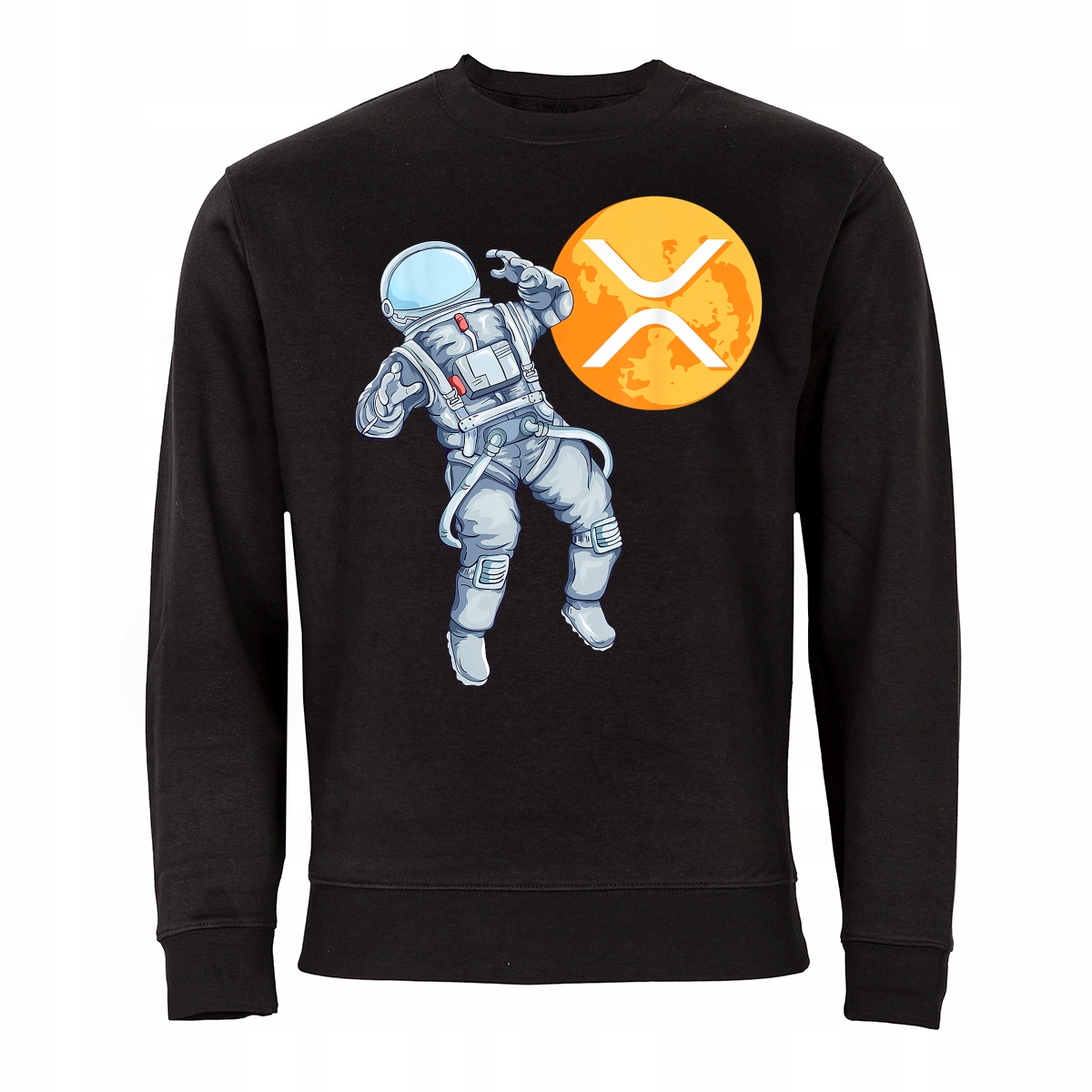 

Męska Bluza Z Nadrukiem Bitcoin Kryptowaluty