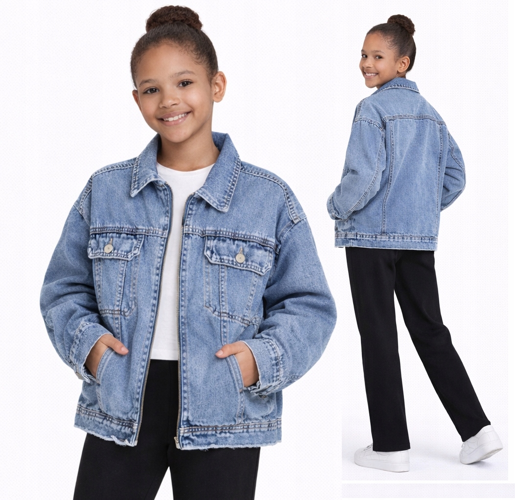 Джинсовая куртка KATANA Blue oversize NS079