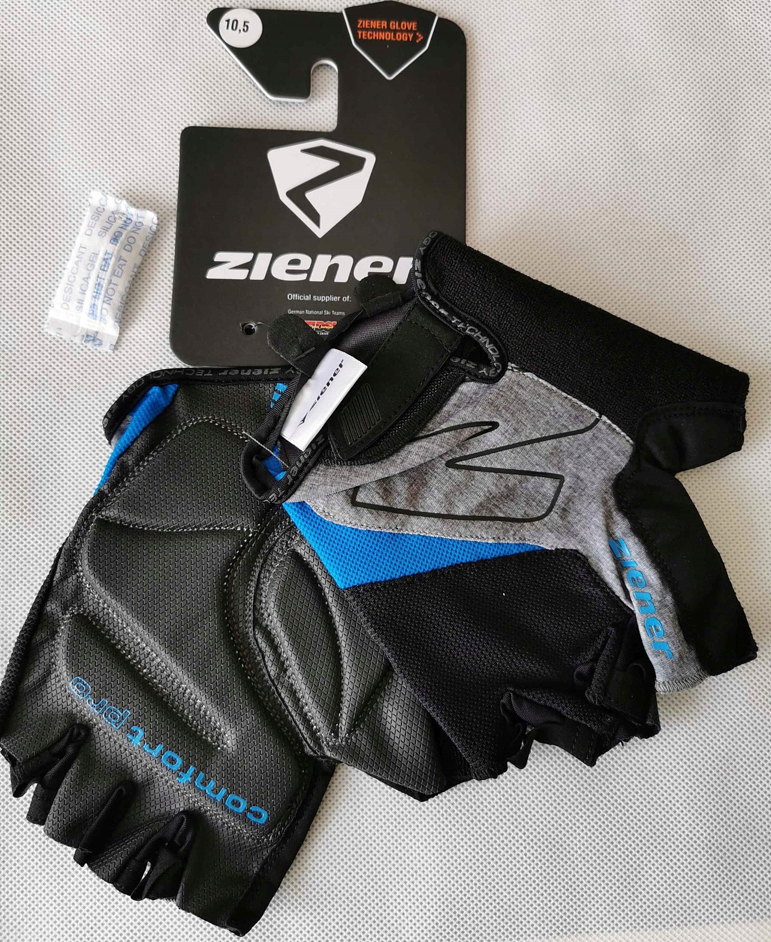 ZIENER CRAVE BLUE Rękawiczki Rowerowe 8,5 Kod producenta CRAVE