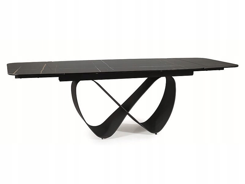 Stół rozkładany Infinity Ceramic 160(240)x95 czarn